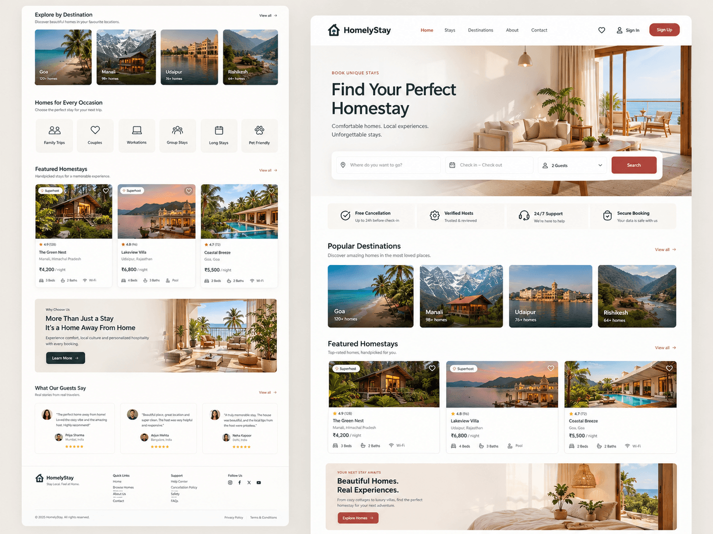 Direct Booking Website for Jorhat Homestays: Keep 100% of Majuli Tourist Bookings